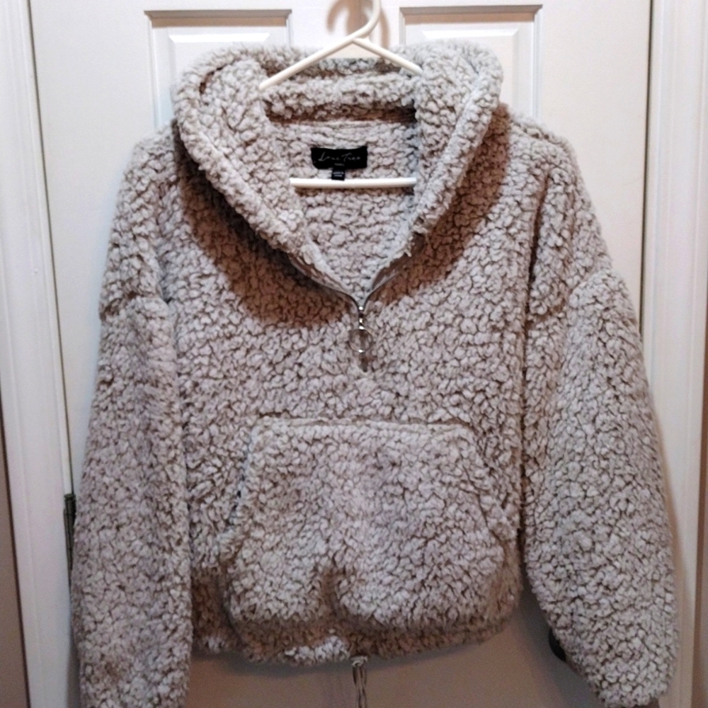Love Tree Sherpa jacket.